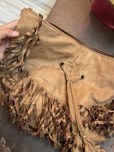 Brown Ruffle Bag, Westside