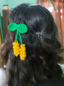 Cute Crochet Hair Clip