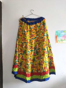 Ethnic Cotton Skirt