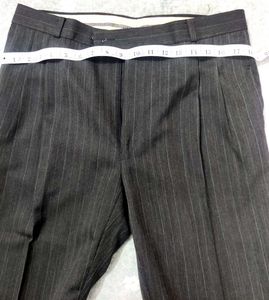 Striped Blazer &amp; Pant, Classic Style Branded Suit