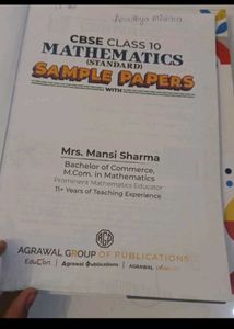 Class 10 Maths Sample Paper Educart