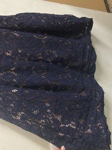 Price Drop -Elegant Navy Lace Dress
