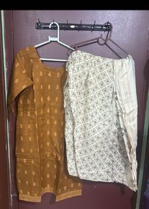 Brown Kurta Set