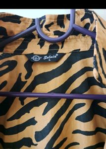 Tiger Print Shirt