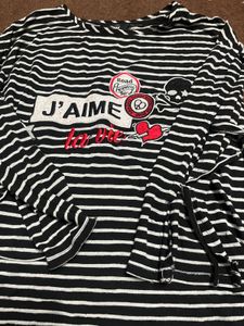 Black And White With Pattern Sleeves