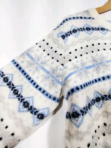 Bare Denim White Sweater ( Women)
