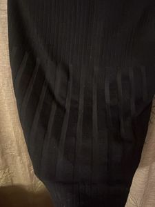 Elegant Black Midi Dress