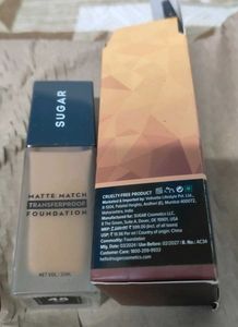 SUGAR Matte Match Foundation