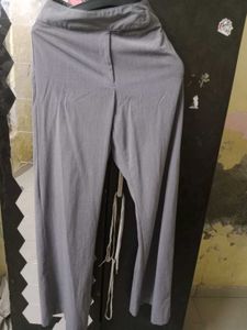 Gray Casual Pants