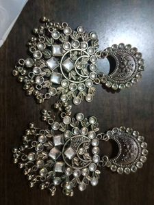 Combo Of Saree Pin And Jumka