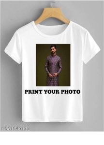 Customizable Photo Print T-Shirt