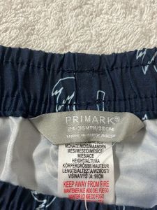 Palm Tree Print Swim Trunks