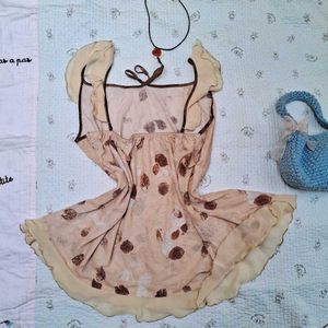 3.combo Aesthetic Vintage Top