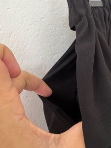 Black Skort with Tie