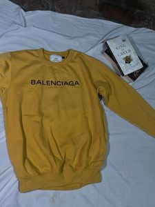Balenciaga Yellow Sweater