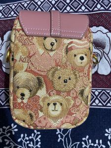 Cute Teddy Bear Crossbody Bag