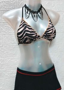 New H&amp;M Bikini + Free 2 Pair Earings Set