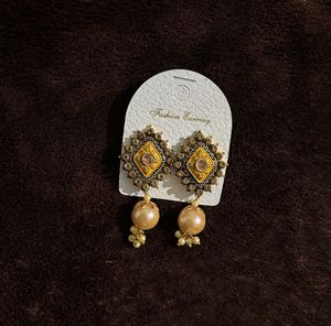 Yellow Earrings