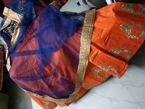 Lehenga Choli -With Heavy Embroidary-Used Just Onc