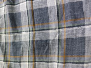 Tie Up Boxy Grey Check Top 🦋