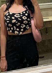 Leopard Print Cami Top