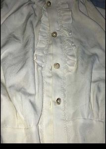 Vintage Ruffle Blouse