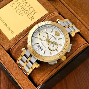 VERSACE DUAL COLOR MENS PREMIUM QUALITY WATCH