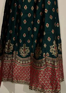 Banarasi Lehanga With Padded Blouse &amp; Heavy Duppat
