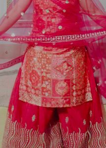Elegant Ethnic Kurta Sharara Set