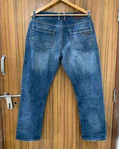 Mens Straight Fit Denim Jeans