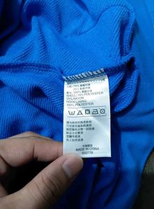 Adidas New orignal Blue &amp; Grey Hoodie