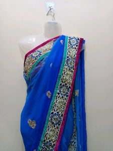 Premium Georgette Saree