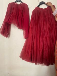 Skirt And Top Like a Beautiful Gown