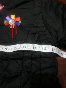 Girls Black Winter Coat