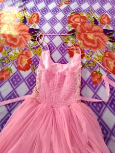 pink gown for girls 🩷