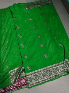 Pure Silver Pattu Old Saree