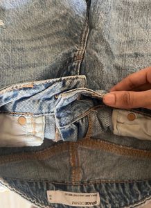 Ripped Wide Leg Jeans