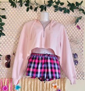 🎁Buy 2 Get 1 Free 🎁 Peach Crop Hoodie