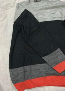 Stylish Color Block Sweater