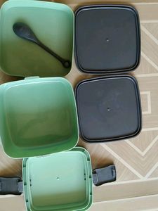 Bright Colored Plastic Lunch Box
