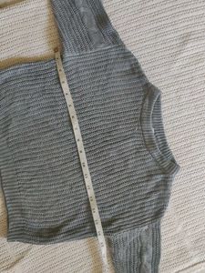 SHEIN Gray Knit Sweater