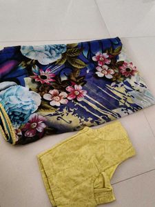 Floral Saree with Blouse
