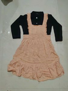 Girls' Cute Jumper Dress