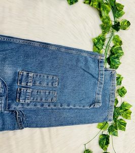Cargo Wide Leg Jeans