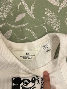 H&amp;m White Top( Xxs)