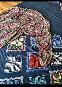 Og Zara floral glittery dress