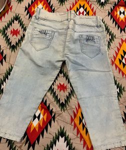 Sale 🔥Unisex Blue Denim Capri