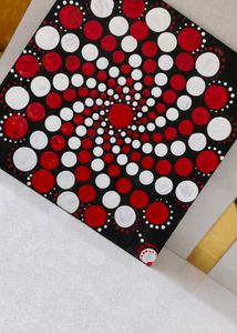 Spiral Mandala Art Painting