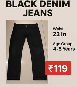 Dark Wash Denim Jeans