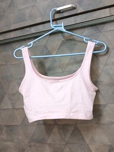Babypink Barbie Tank Crop Top